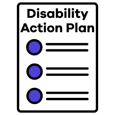 A document labelled 'Disability Action Plan'.